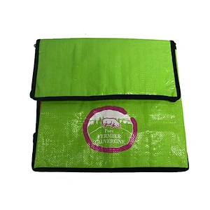 Custom print beer cooler tote bag aluminium insulated cooler bag