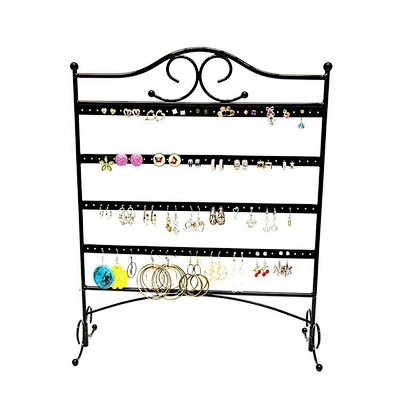 Customized metal jewelry display 60 pairs earring stand