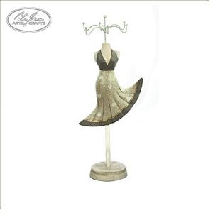 Colorful mannequin doll necklace display jewelry stand doll display