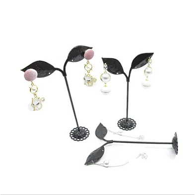 Wholesale modern metal jewelry earrings holder display stand