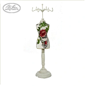 Home decoration jewellery doll display holder for small items