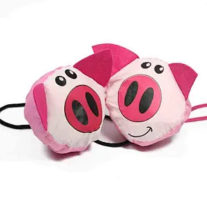 In Stock Cute Waterproof Portable 190T Polyester Eco Friendly Folding Shopping bag