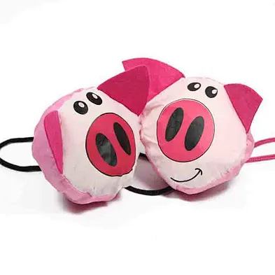In Stock Cute Waterproof Portable 190T Polyester Eco Friendly Folding Shopping bag