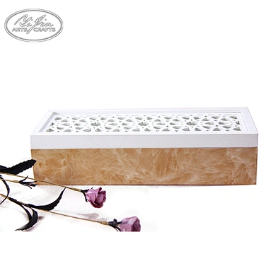 Custom logo printed wooden jewelry necklace display boxes