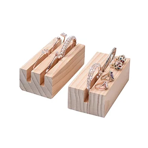 Fashion Decoration Earrings Jewelry Bracelet Wood Display Stand