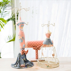 Cute Girl Gifts Table Top Decor High Heel Shoe Set Ring Jewelry Holder