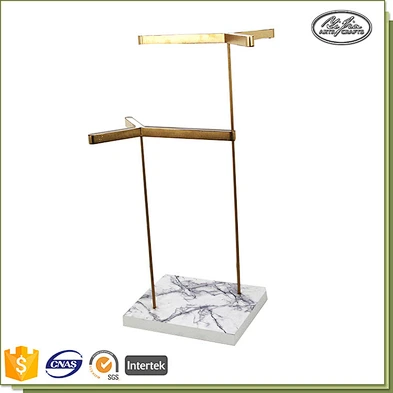 Simple style jewelry organizer, iron necklaces holder