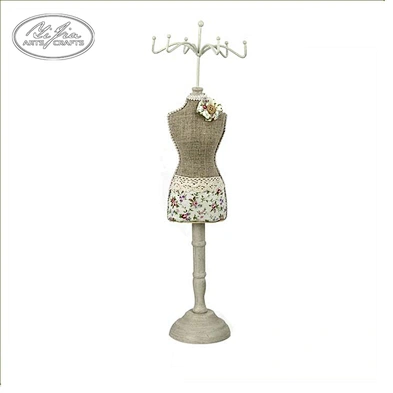 Home decoration jewellery doll display holder for small items