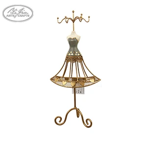 Modern art ring earring necklace jewelry doll stand jewelry holder jewellery stand