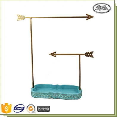 Simple style jewelry organizer, iron necklaces holder