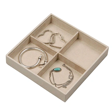 Jewellery ring bracelet necklace display storage tray stackable jewelry trays