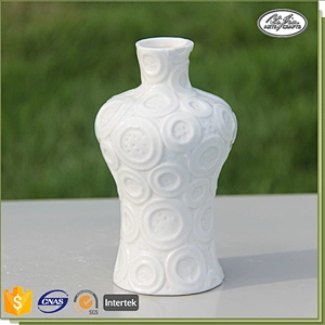 Customized classic art crafts 10*10*20CM flower decoration vase