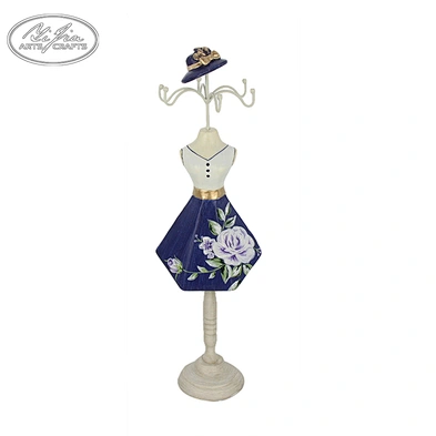 Home decorate ring necklace holder jewelry doll stand