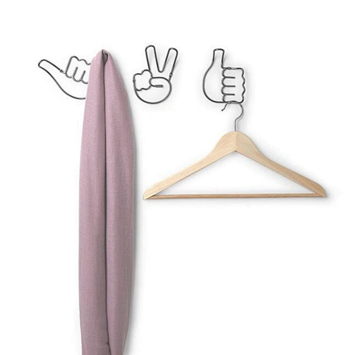 Decorative Emoji Hooks Handy Hooks Wall Hooks for Entryways Kids Rooms Washrooms Offices
