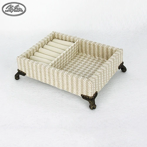 Wholesale home decor antique wooden jewelry tray