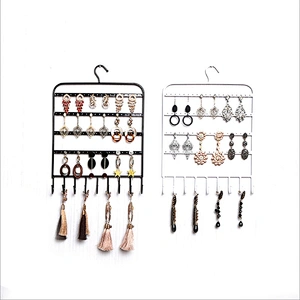 Jewelry Organizer for Display,Jewelry Stand for Hanging Rings & Earrings, Wall-Mounted Vintage Jewelry Organizer