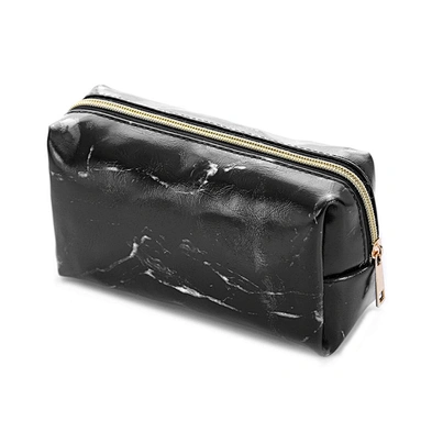 New style marble pattern women makeup bag PU multi-function travel cosmetic bag
