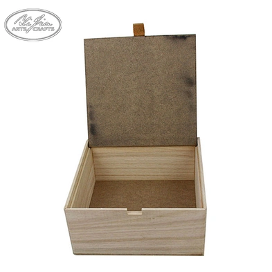Wholesale handmade storage paulownia small wooden box