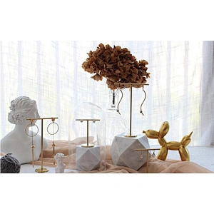Wholesale  metal earring stud display stand t-stand earring stand display