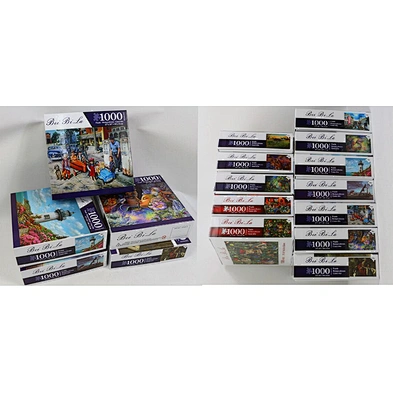 High Quality Oil Painting Custom 1000 Piece Jigsaw Puzzle for Adult