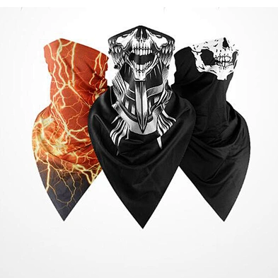 Cheap colorful custom logo printed unisex headwear seamless cycling outdoor sports tube face bandana