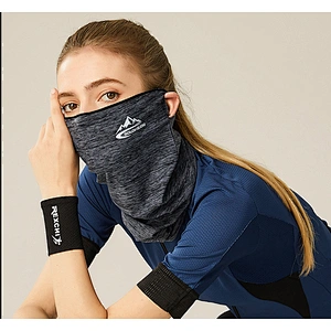 Face Mask Polyester Microfiber Seamless Tube Scarf Dustproof Breathable Outdoors Multi Purpose cycling bandana neck scarf