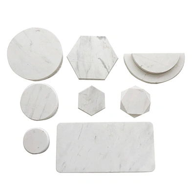 Custom Fashion Design Marble Jewelry Display Set For Jewelry Store Decoration