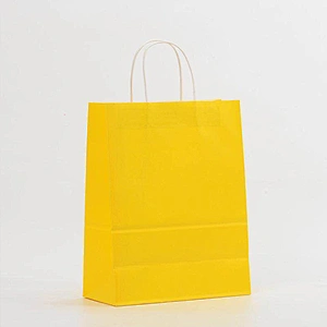In Stock Colorful  Kraft Paper Bag 100% Recyclable Shopping Gift Kraft Paper Bags