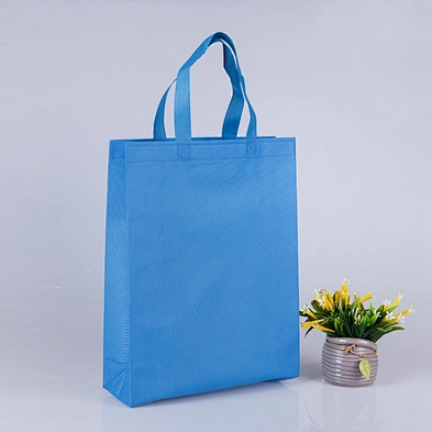 In Stock Factory Price Promotional Reusable Eco-friendly Advertising Tote Non Woven Shopping Bag