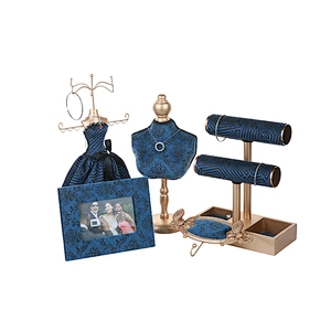 T Shape Watch Necklace Bracelet Jewelry Display Stand MDF Bracelet Holder