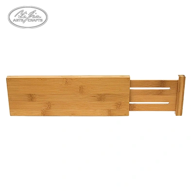2pcs Bamboo Closet Underwear Organizer Adjustable Bamboo Divider For Drawer