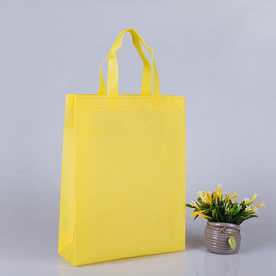 In Stock Factory Price Promotional Reusable Eco-friendly Advertising Tote Non Woven Shopping Bag