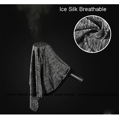 In Stock Promotion Headwear Sport Fishing Cycling Polyester Ice Silk Tube Bandana Scarf With Filter