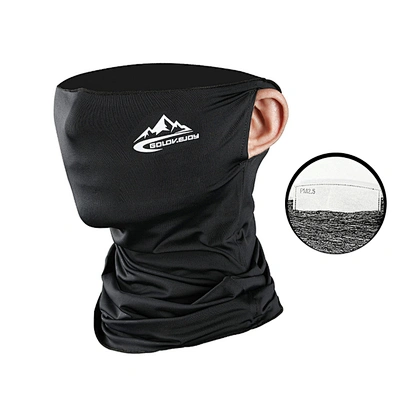 In Stock Promotion Headwear Sport Fishing Cycling Polyester Ice Silk Tube Bandana Scarf With Filter