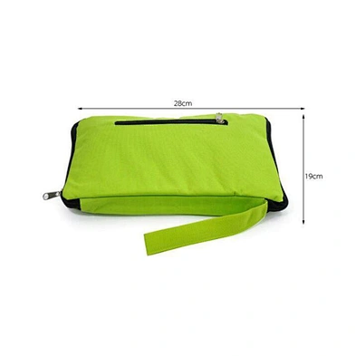 Customized Oxford ClothTrolley Bags Folding Shopping Cart Bag Reusable Green Grocery Bags with Wheels