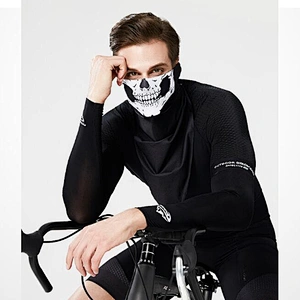 Cheap colorful custom logo printed unisex headwear seamless cycling outdoor sports tube face bandana