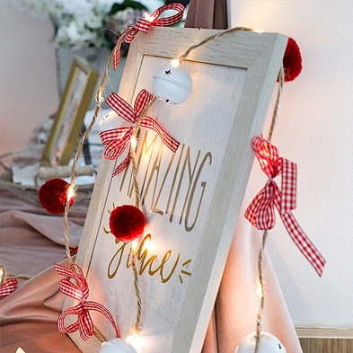In Stock 2020 New Christmas Tree Decoration Lights Outdoor Led Christmas Lights With Christmas Bells