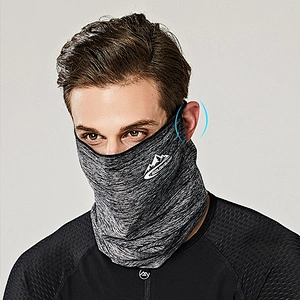 In Stock Promotion Headwear Sport Fishing Cycling Polyester Ice Silk Tube Bandana Scarf With Filter