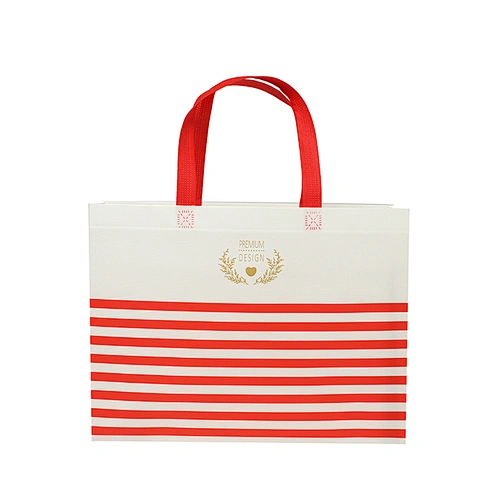 In Stock Eco Friendly Custom Recyclable Grocery Shopping Bag Supermarket Tote Bag Non Woven Bag
