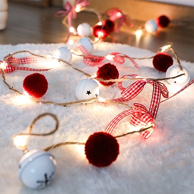 In Stock 2020 New Christmas Tree Decoration Lights Outdoor Led Christmas Lights With Christmas Bells