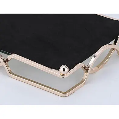 Home Decor Gold Mirror Tray Decorative Glass Table Top Perfume Vanity Metal Jewelry Makeup Mirror Tray Organizer