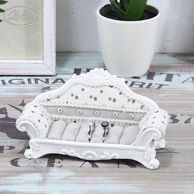 Cute handmade doll dress shaped necklace bracelet jewelry holder organizer