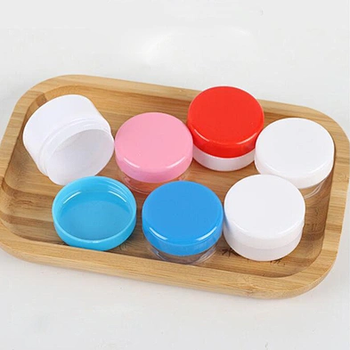 Beauty Containers 5g 10g 15g 20g 30g 50g Eye Cream Cosmetic Jars Colored Plastic Face Cream Cosmetic Jar