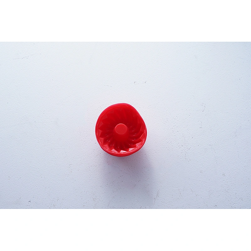 Wholesale accept custom brand good quality red ice chocolate pudding cake round small silicone  molds