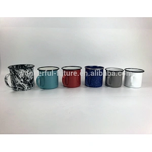 Carbon steel enamel cup,White enamel cup,Enamel tea cup,Carbon steel mug,carbon steel enamel water cup,carbon steel jug,