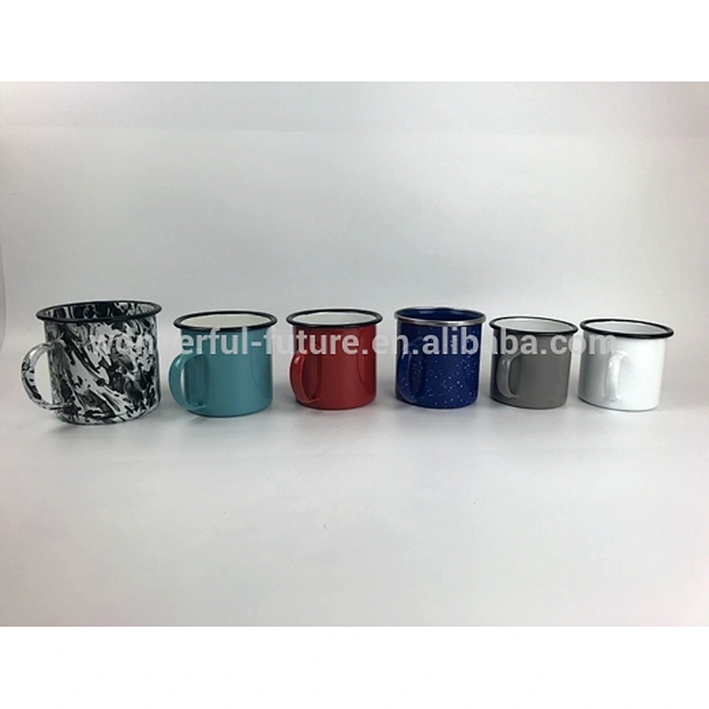 Carbon steel enamel cup,White enamel cup,Enamel tea cup,Carbon steel mug,carbon steel enamel water cup,carbon steel jug,