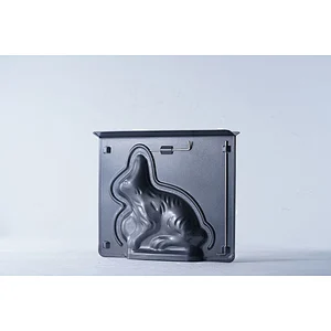 Hot sale professional 3d cartoon rabbit pattern carbon steel non stick coating cake decoration mold for children