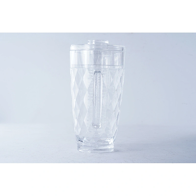 Wholesale accept customziedbrand multifunction plastic fruit infusion water filter pitcher bottle with lid