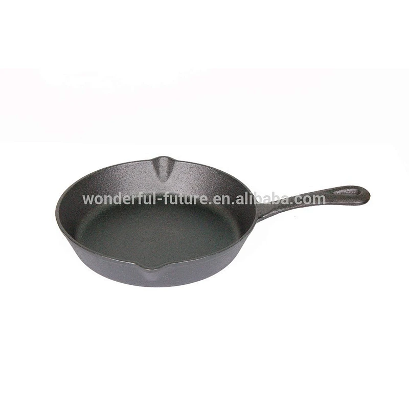 cast iron preseasoned fry pan,cast iron enamel round frying pan