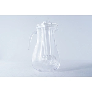 Hot sale OEM ODM household fashionable decorative good quality plastic fruit infusion water filter pitcher bottle with lid